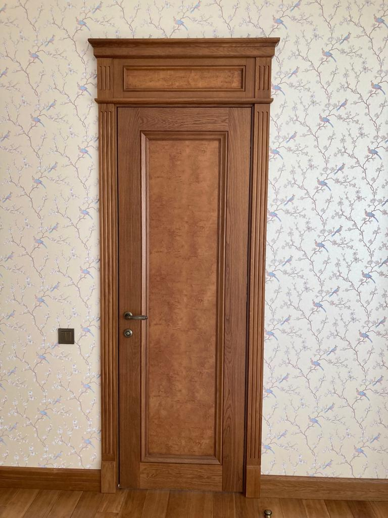 Нажимные ручки для деревянных дверей