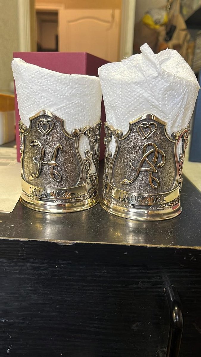 Подстаканники для свадьбы