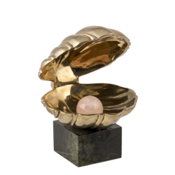 Шкатулка-ракушка с жемчужиной П579