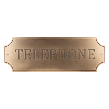 Табличка "Telephone"