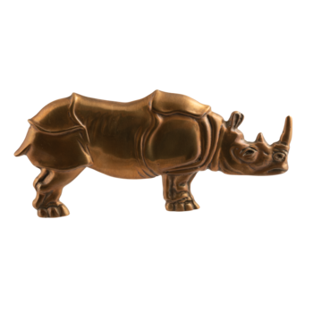 Декоративная накладка носорог Ф7219