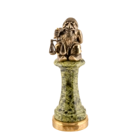 Печать "Гном на книге с весами"