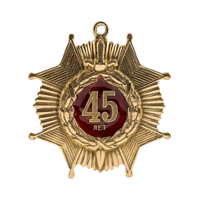 Медаль 45 лет М144
