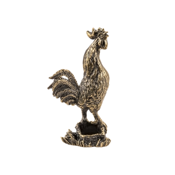 Петух на корзинке П600
