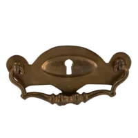 Ручка мебельная с накладкой Ф4002