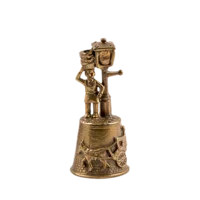 Наперсток "Фонарный столб и мужчина с ведром на голове"