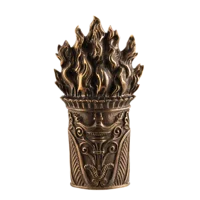 Декоративная накладка - факел. Ф3631