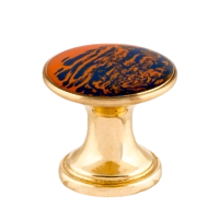 Ручка кнопка с эмалью