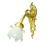 Бра с одним рожком в стиле барокко