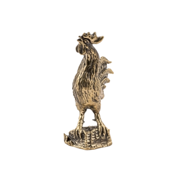 Петух на корзинке П600