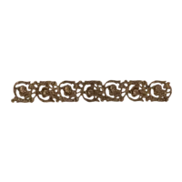 Декоративная протяжка с розами