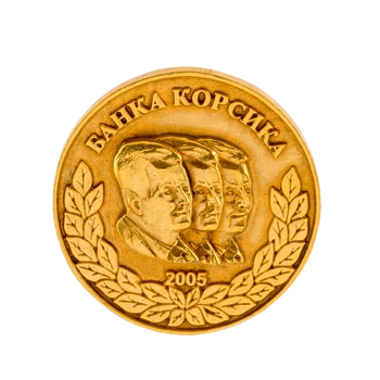 Медаль" Банк Корсика" М143