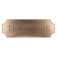 Табличка "Telephone"