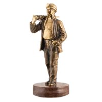 Сувенир "Рабочий с отбойным молотком"