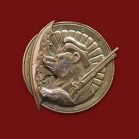 Знак стрелкового клуба "Русский Медведь"
