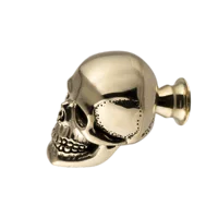 Ручка-кнопка "Череп" для фасадов