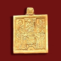 Поклонение иконе Богоматери Тихвинской