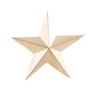 Декоративная накладка звезда