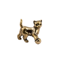 Котик с мячиком