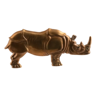 Декоративная накладка носорог