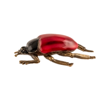 Майский жук с эмалью