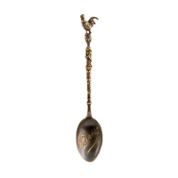 Ложка с петухом