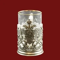 Подстаканник "С гербом Министерства обороны"