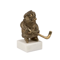 Дед мороз с клюшкой