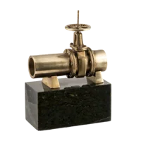 Подарок труба газовая малая на камне