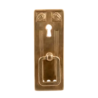 Ручка мебельная вертикальная с накладкой Ф3965