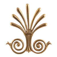 Декоративная накладка - пальметта. Ф3682