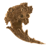 Декоративная накладка - Рог изобилия (пр./лев.) Ф3681