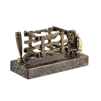 Визитница "Гном с тачкой"