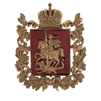 Накладка "Георгий Победоносец" (герб Московской области) Ф2723