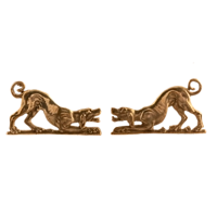 Декоративная накладка собака