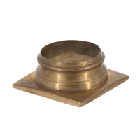 Ножка круглая с квадратным основанием