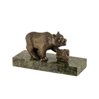 Сувенир "Медведь с углем"