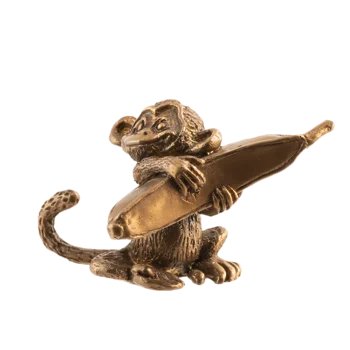 Обезьяна с бананом П1791