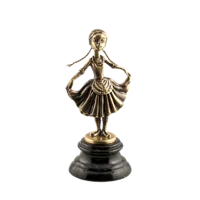 Сувенир "Девочка с косичками"