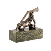 Сувенир "Ружье на коряге" П555