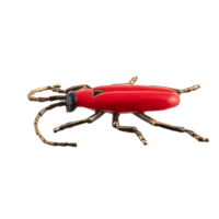 Жук Усач с эмалью