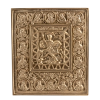 Икона "Георгий с клеймами"