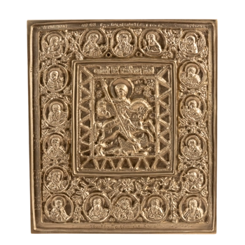 Икона "Георгий с клеймами"