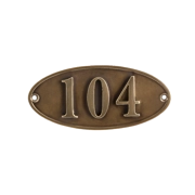 Номерок на квартиру №104 Ф2626А
