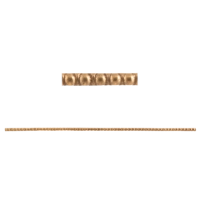 Декоративная протяжка из латунных шариков Ф3305