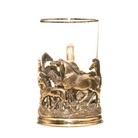 Подстаканник "Лошади" П1547